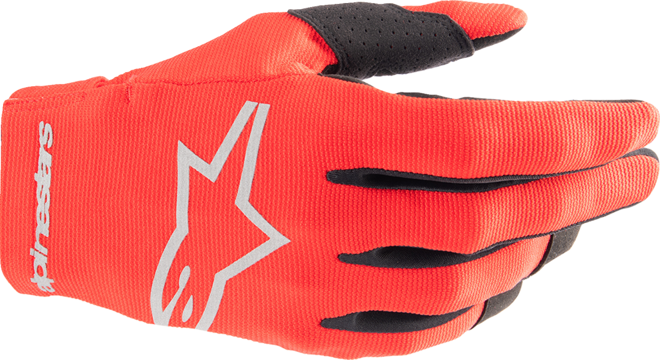 ALPINESTARS Youth Radar Gloves - Mars Red/Silver - XS 3541824-385-XS