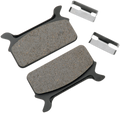 DRAG SPECIALTIES Organic Brake Pads - Touring F/99 FLHT/FLHR/FLTR;FATBK 16-0914SCP