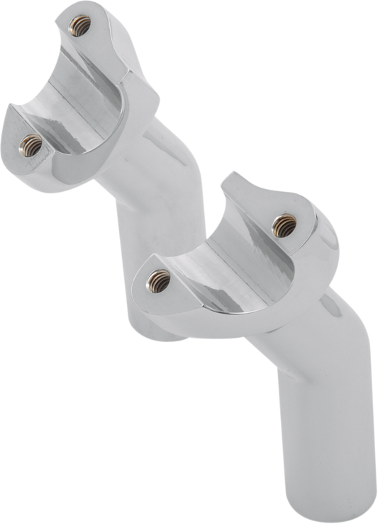 DRAG SPECIALTIES Risers - Pullback - 4-1/2" - Chrome 241601
