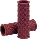 BILTWELL Grips - Alumicore - Replacement - Oxblood 6706-0301