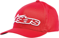 ALPINESTARS Blaze Flexfit® Hat - Red/White - Large/XL 1039810053020LX