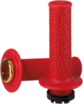 MOOSE RACING Grips - Lock-On - Red/Gold B36MRR-D
