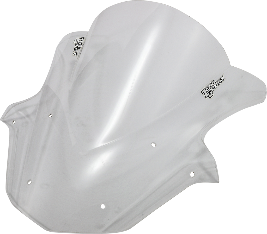 Zero Gravity Double Bubble Windscreen - Clear - ZX10 16-263-01