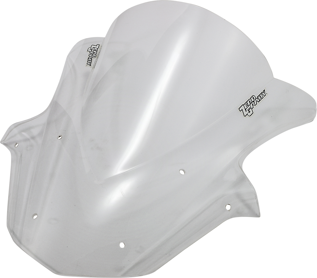 Zero Gravity Double Bubble Windscreen - Clear - ZX10 16-263-01