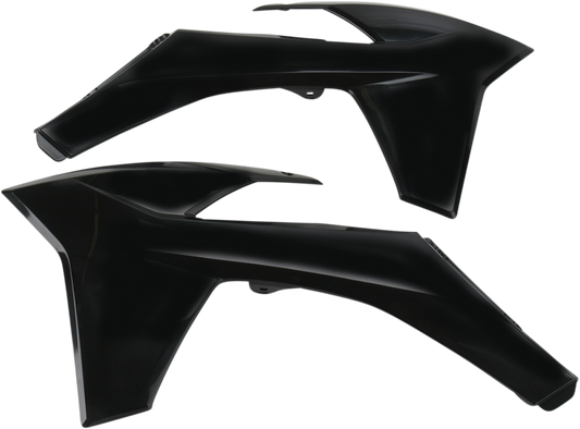 ACERBIS Radiator Shrouds - Black 2205440001