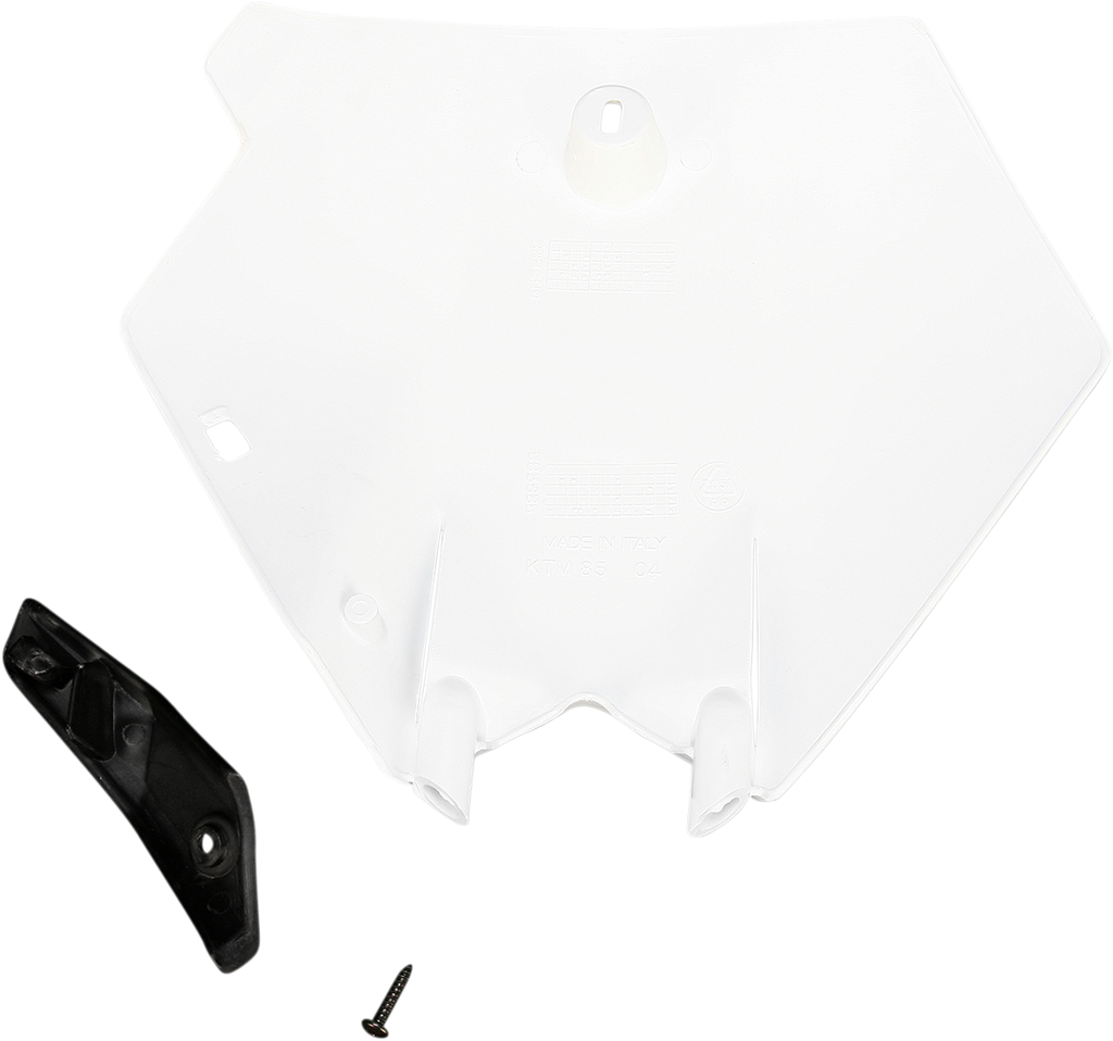 ACERBIS Front Number Plate - White 2253080002