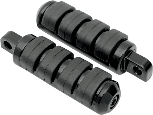 DRAG SPECIALTIES Footpegs - Black 361129