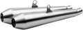 BRITISH CUSTOMS Predator Pro™ Mufflers - Brushed BC902-100-BR