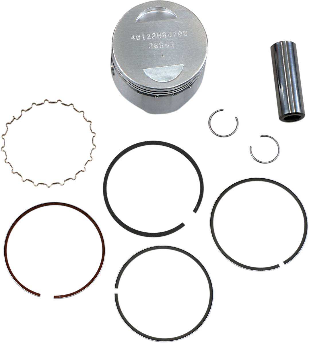 WISECO Piston Kit - Standard High-Performance 40122M04700