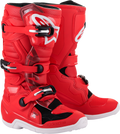 ALPINESTARS Youth Tech 7S Boots - Red - US 4 2015017-30-4