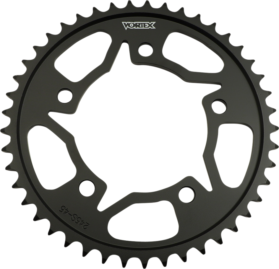 VORTEX Steel Rear Sprocket - 45 Tooth - Honda 245S-45