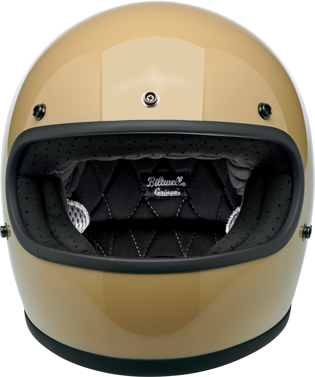 BILTWELL Gringo Helmet - Gloss Coyote Tan - Large 1002-114-104