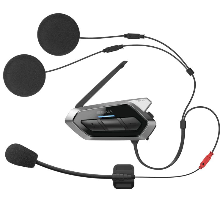Sena 50R Dual with Harman Kardon Speakers Low Profile Bluetooth Communication System With Mesh Intercom