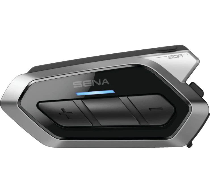 Sena 50R Single with Harman Kardon Speakers Low Profile Bluetooth Communication System With Mesh Intercom