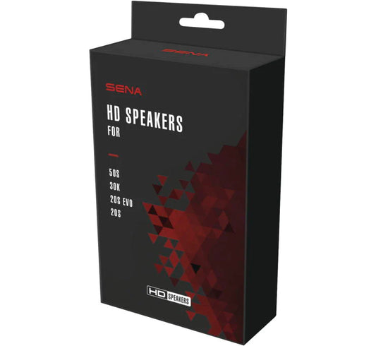 Sena HD Speakers Type A, Fits 20S, 20S EVO, 30K, and 50S
