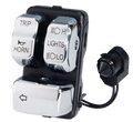 DRAG SPECIALTIES Control Module - Left - Chrome 78591