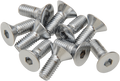 DRAG SPECIALTIES 10X32X3/4 Chrome Flat Head MPB573