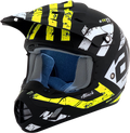 AFX FX-17 Helmet - Attack - Matte Black/Hi-Vis Yellow - XS 0110-7172