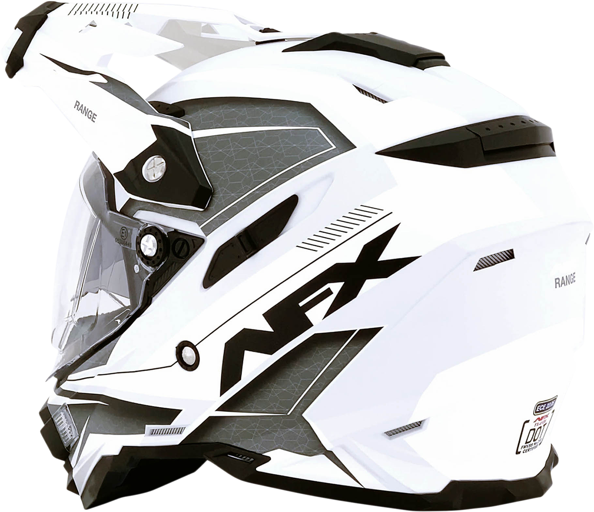 AFX FX-41 Helmet - Range - Matte White - 2XL 0140-0080