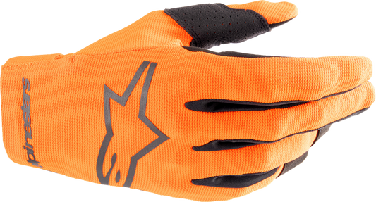 ALPINESTARS Youth Radar Gloves - Hot Orange/Black - XS 3541824-411-XS