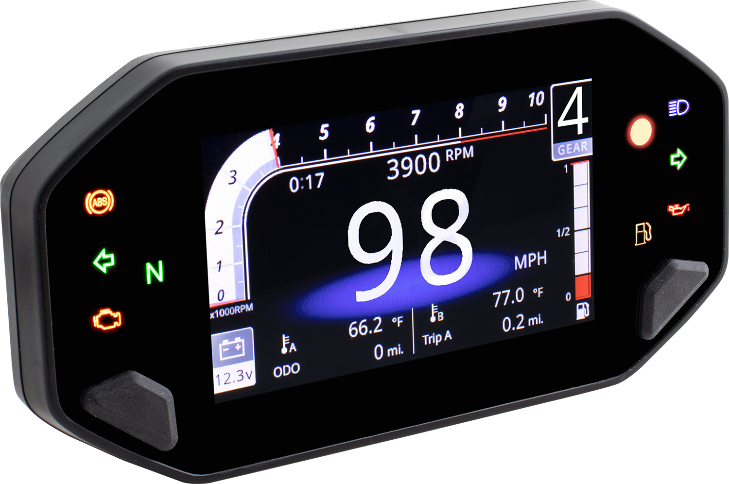 KOSO NORTH AMERICA Speedometer - RX-4 - Universal BA081010