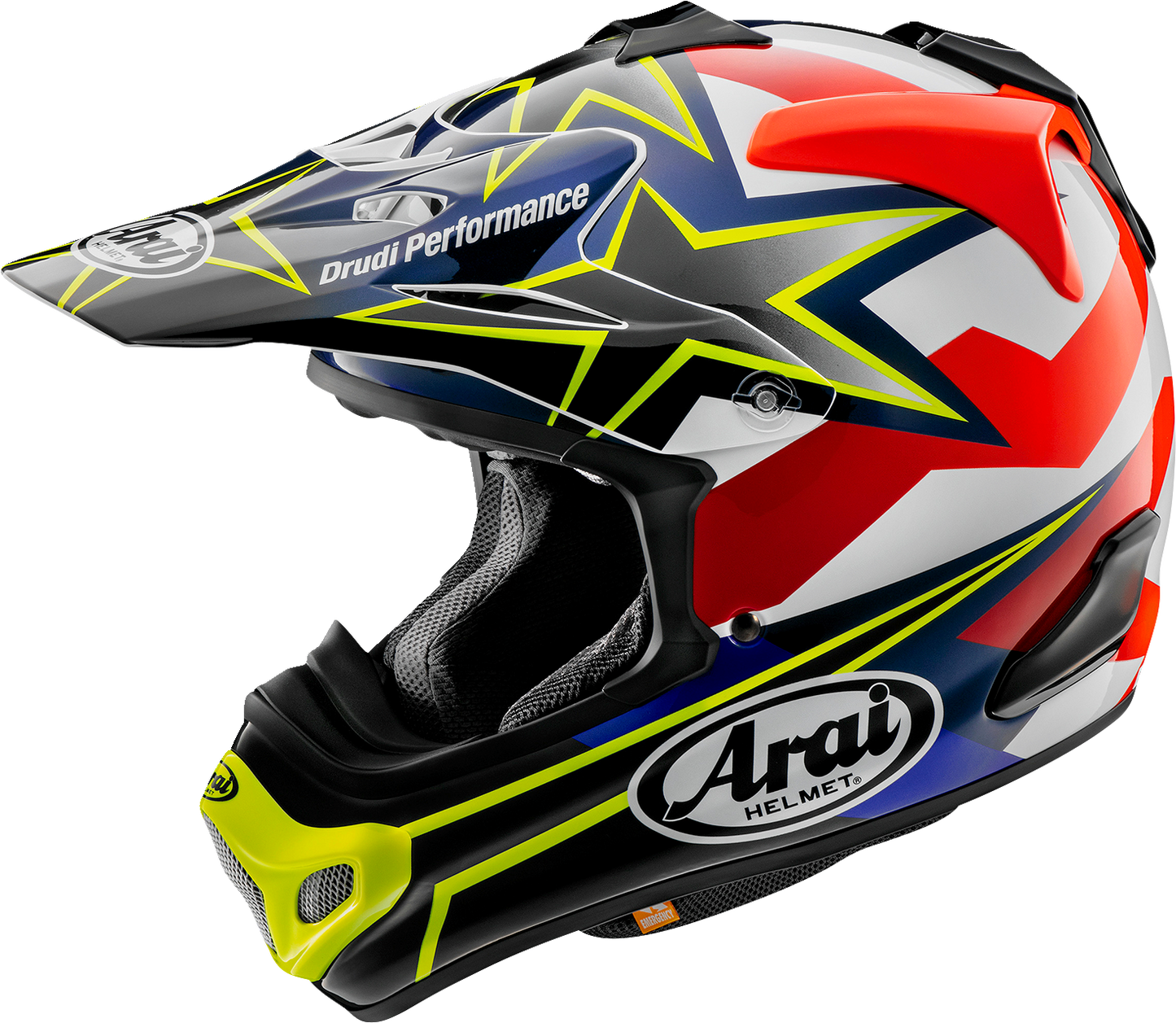 ARAI VX-Pro4 Helmet - Stars & Stripes - Yellow - Large 0110-8204