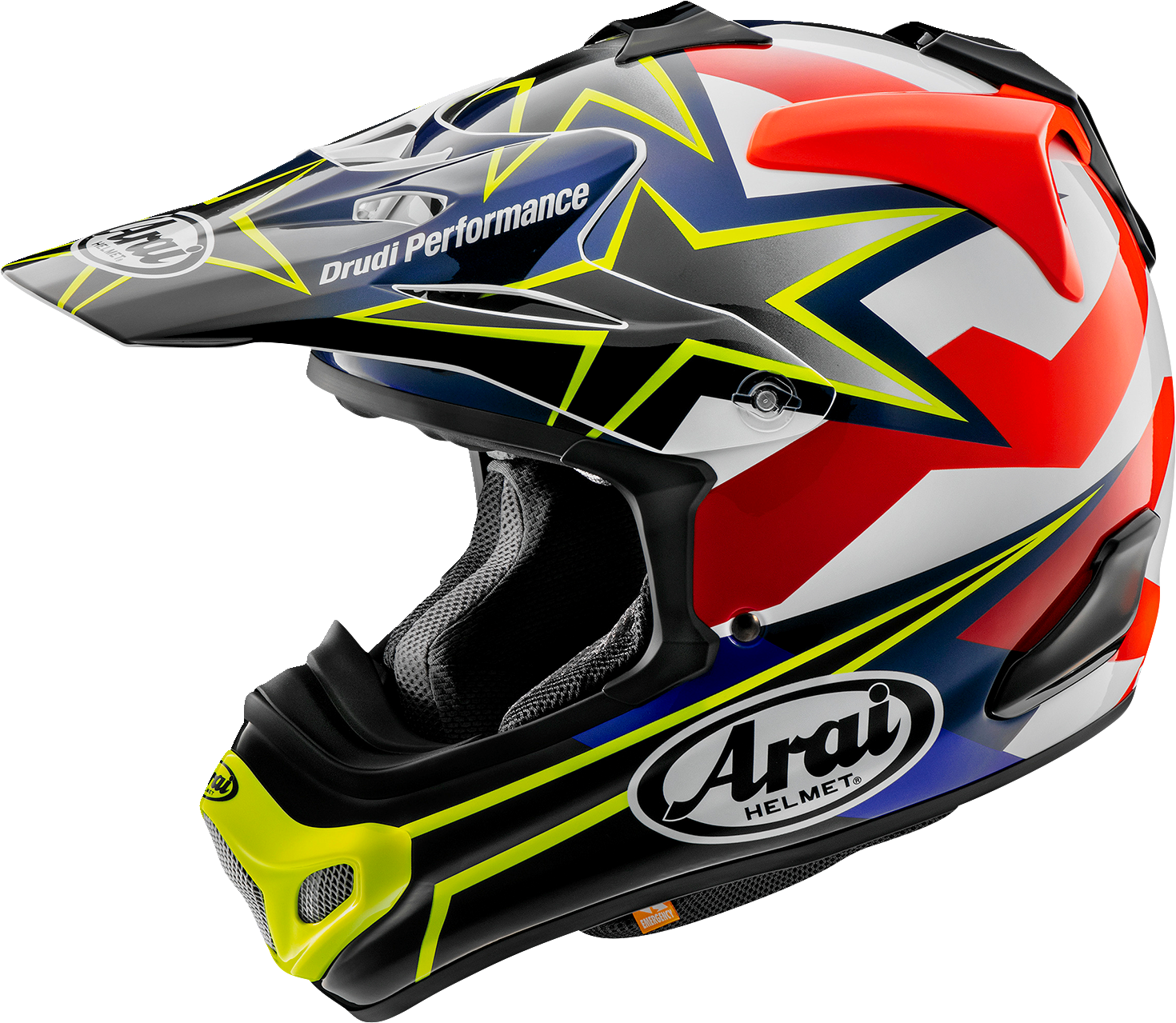 ARAI VX-Pro4 Helmet - Stars & Stripes - Yellow - Small 0110-8202