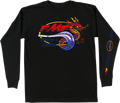 FMF Fire Starter Long-Sleeve T-Shirt - Black - Medium FA21119901BKMD 3030-21328