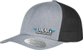 DRAG SPECIALTIES Drag Specialties Mesh Snapback Hat - Gray/Black NP22E-H710