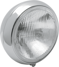 DRAG SPECIALTIES 7" Smooth Headlight - FLST - Chrome L20-6084E