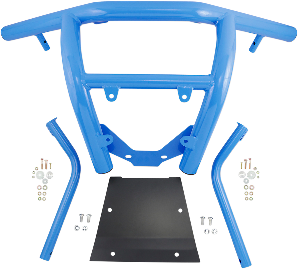 MOOSE RACING Front Bumper - Blue - Maverick 0530-1455