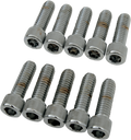 DRAG SPECIALTIES Bolts - Socket-Head - Knurled - 5/16-18 x 1" MPB217