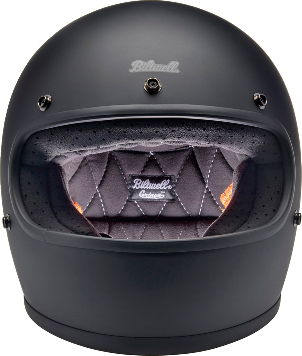 BILTWELL Gringo S Helmet - Flat Black - Medium 1003-201-503