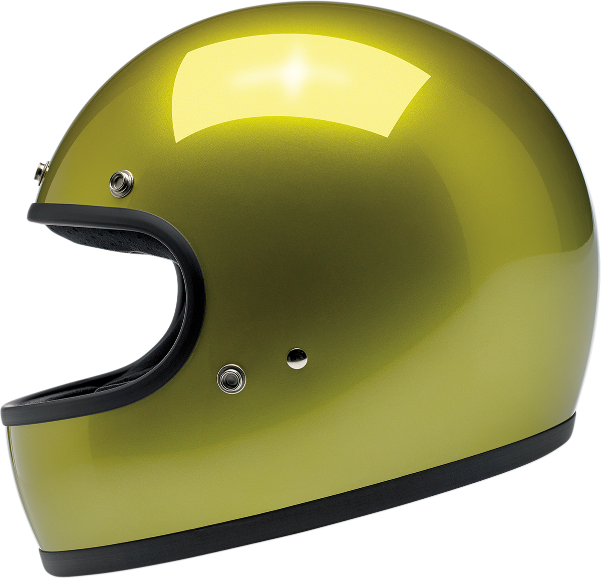 BILTWELL Gringo Helmet - Metallic Sea Weed - XS 1002-326-101