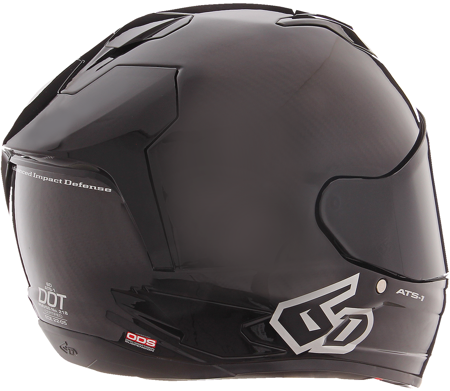 6D ATS-1R Helmet - Gloss Black - 2XL 30-0909