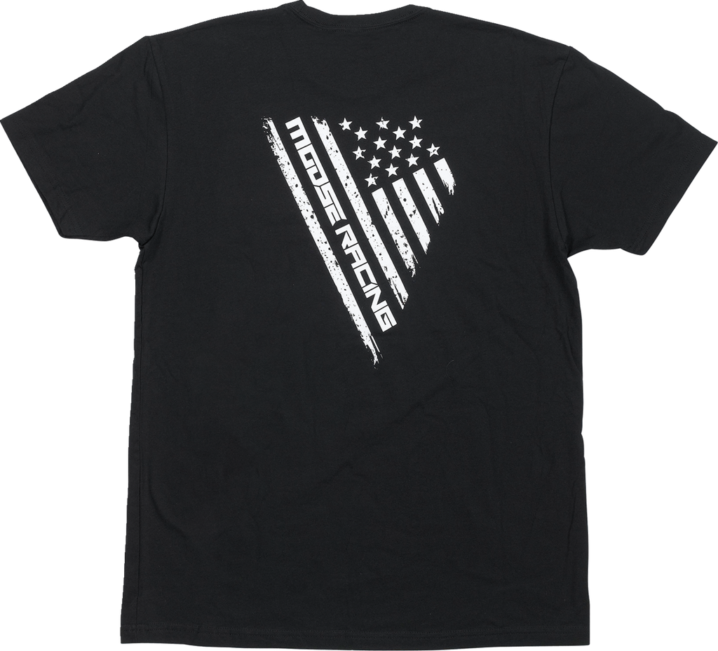 MOOSE RACING Salute T-Shirt - Black - Medium 3030-22714