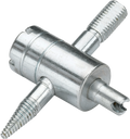 MOOSE RACING Valve Core Tool - 4-Way 041-0067