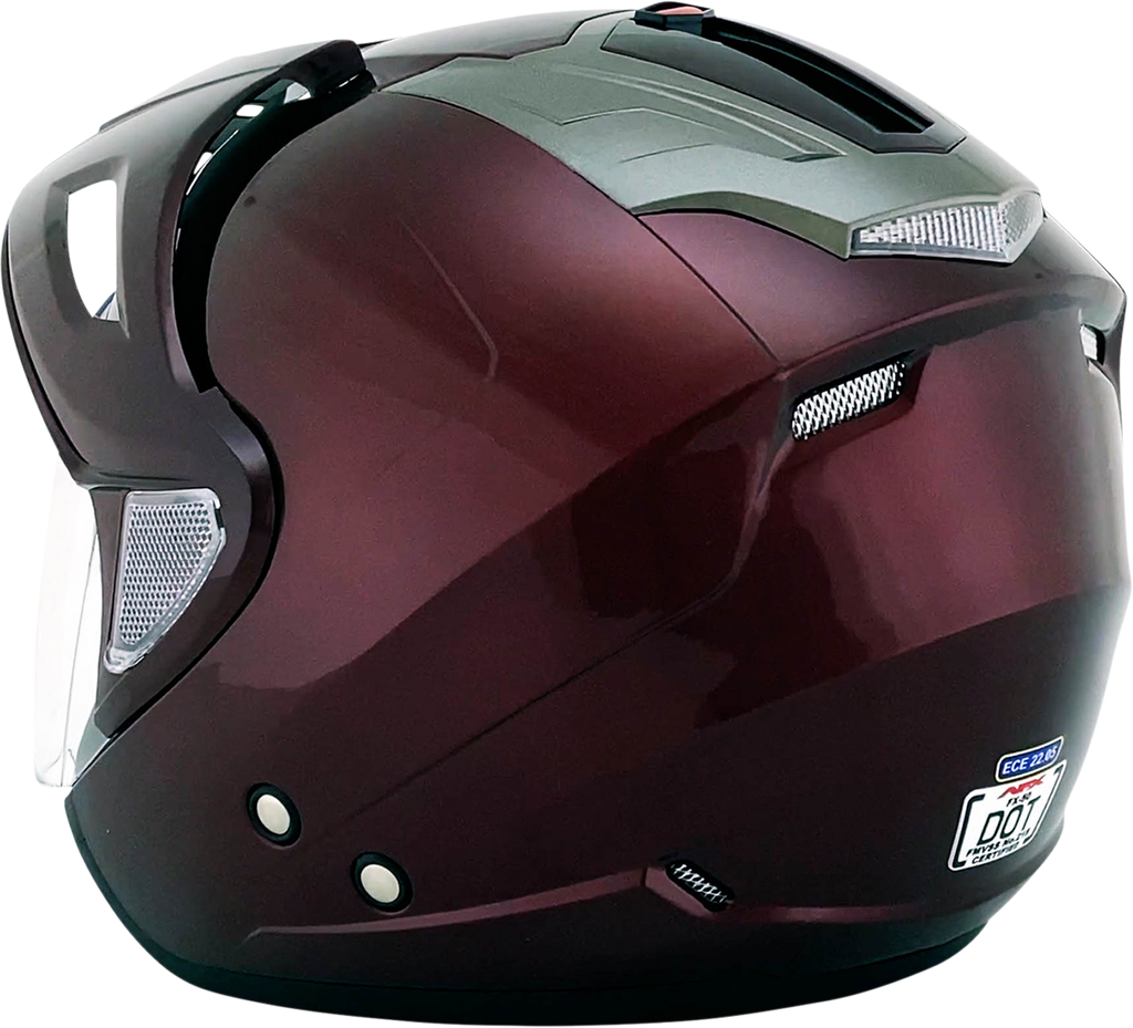 AFX FX-50 Helmet - Wine - Large 0104-1390