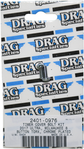 DRAG SPECIALTIES Timer Cover Torx® Bolt Kit - Chrome - M8 MK780