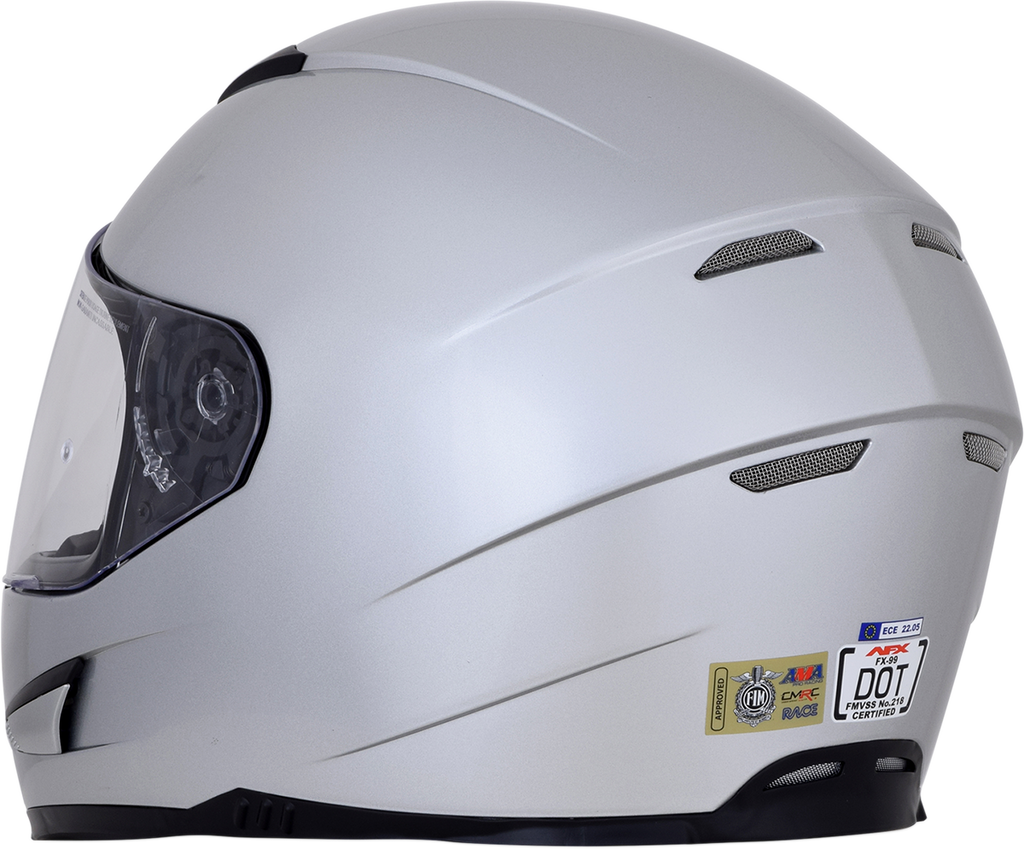 AFX FX-99 Helmet - Silver - Small 0101-11067