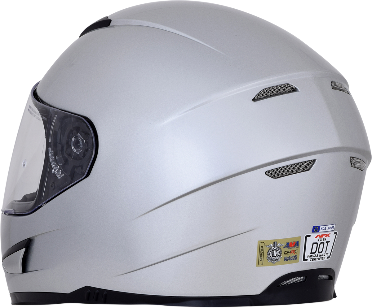 AFX FX-99 Helmet - Silver - Small 0101-11067