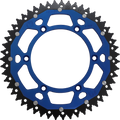 MOOSE RACING Dual Sprocket - Blue - 51 Tooth 1210-251-51-12X