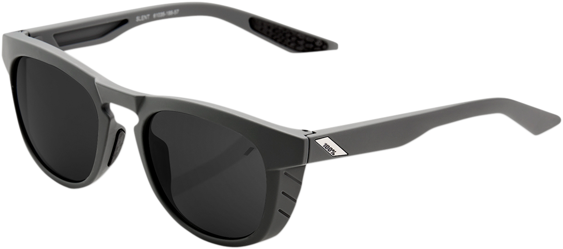 100% Slent Sunglasses - Gray - Smoke 61035-188-57