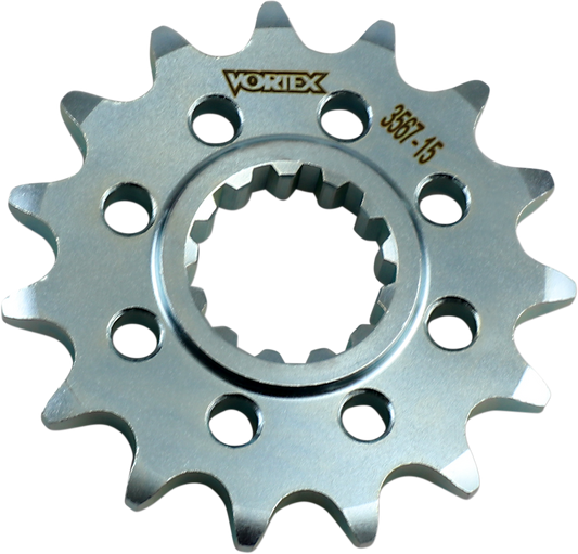 VORTEX Front Sprocket - 15-Tooth ACTUALLY 525 PITCH 3567-15