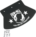 DRAG SPECIALTIES Mud Flap - POW-MIA - 9.5" W x 6.5" H 1420-0045