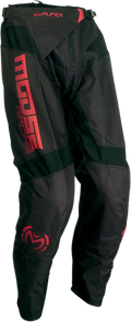 MOOSE RACING Qualifier Pants - Red/Black - 34 2901-9612