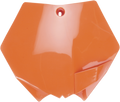UFO Front Number Plate - Orange KT03093-127
