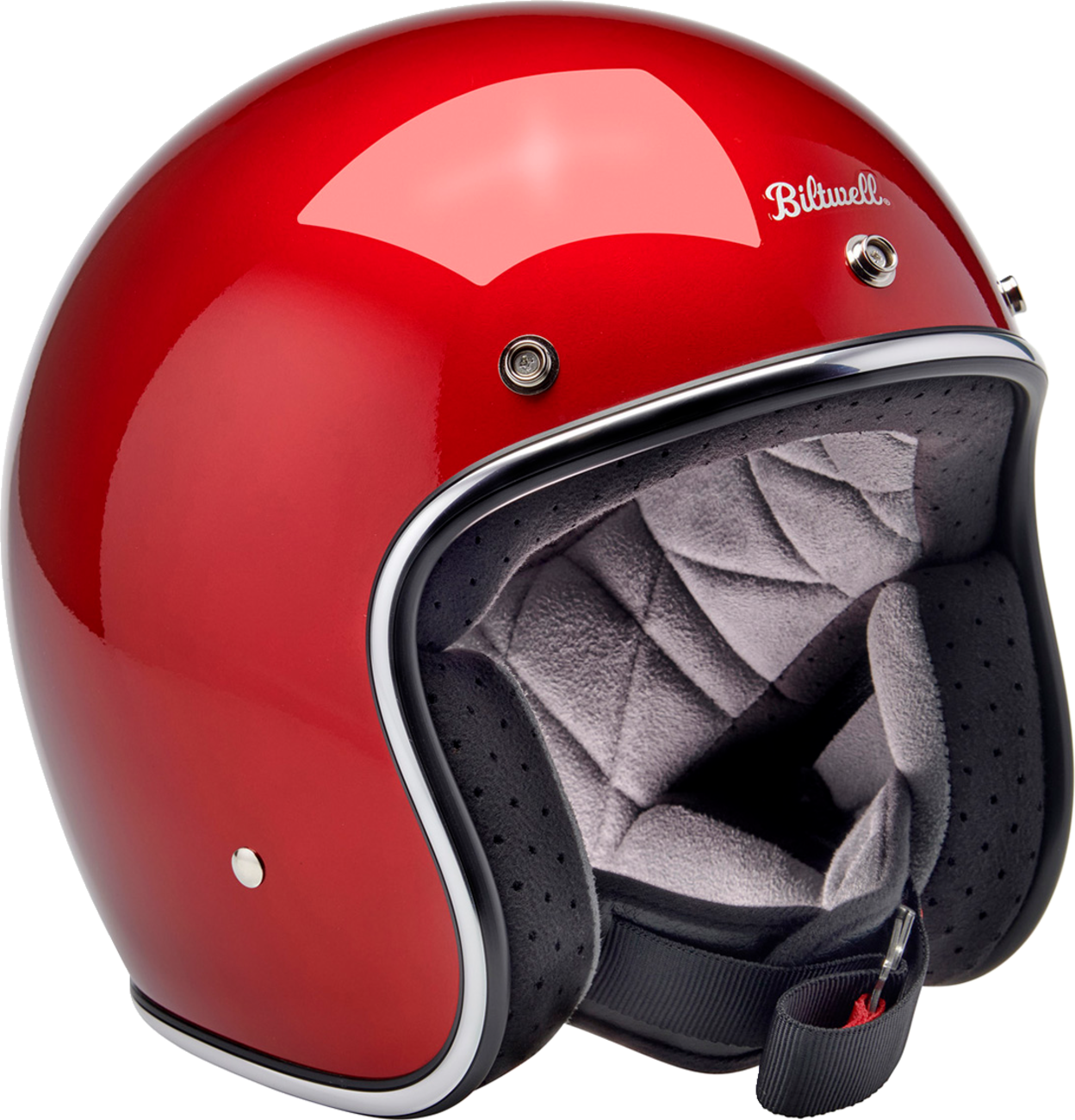 BILTWELL Bonanza Helmet - Metallic Cherry Red - XS 1001-351-201