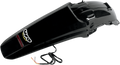 UFO Enduro Rear Fender with LED - Black HO04603-001
