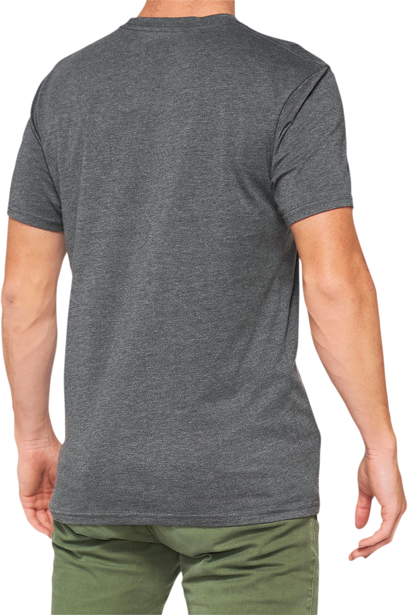 100% Silva T-Shirt - Heather Charcoal - XL 32132-052-13